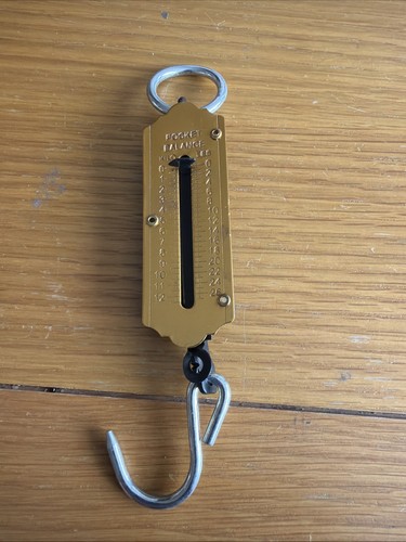 Pocket balance spring scale - balance,