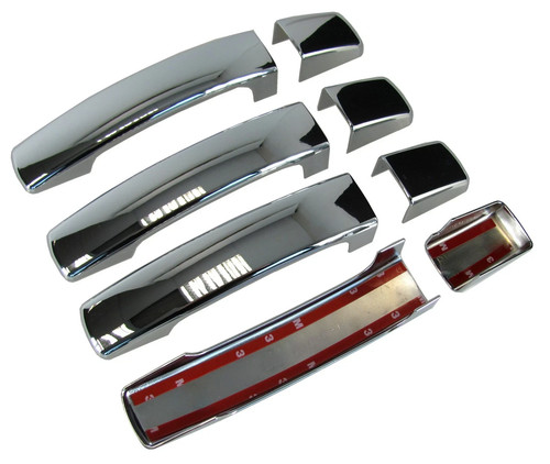 Chrome door handle - handle, for