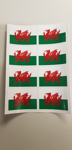 Welsh dragon flags race - dragon, &