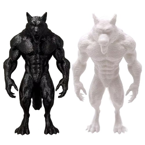 Realistic werewolf figurine - werewolf,