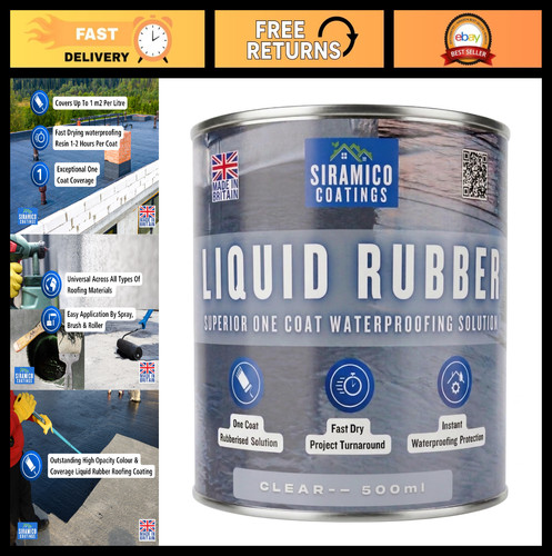Liquid rubber roof coating - liquid,