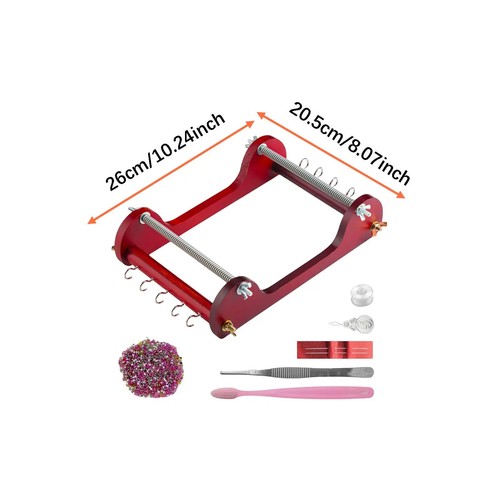 Wooden beading loom kit - loom,
