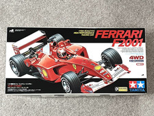 TAMIYA 1/10th Scale Ferrari F2001 Radio Controlled Car + RC Handset
