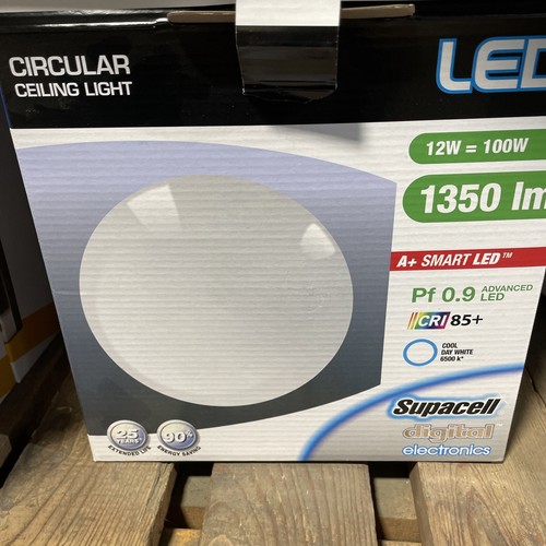 Supacell 12w led - dome, light