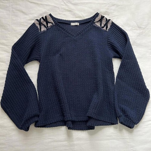 Axes femme navy blue sweater - femme,