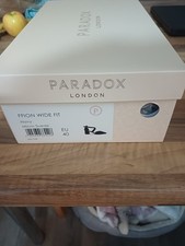 Paradox Ffion Navy Suede Shoes