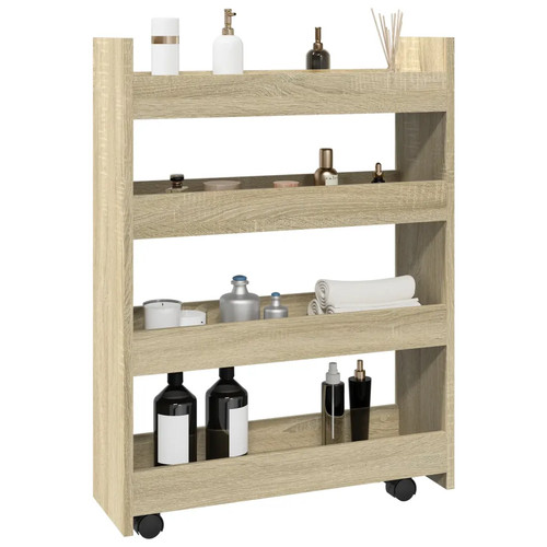 Walplus narrow storage trolley - storage,