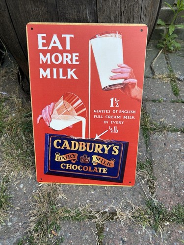 Eat more milk cadburys steel - eat,