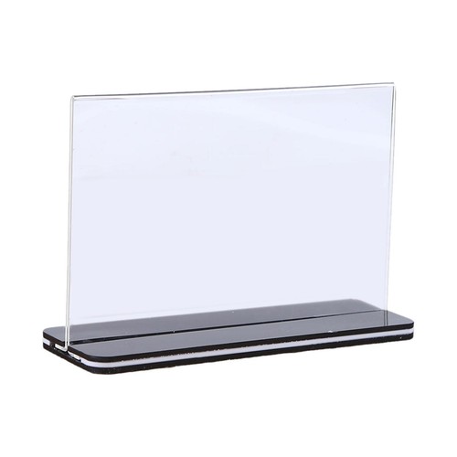 Acrylic sign holder - sign, horizontal