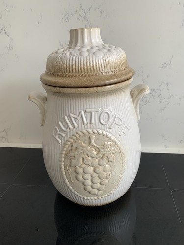Vintage cream rumtopf large - cream,