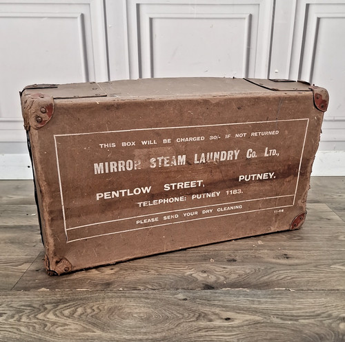 Vintage laundry box case - box,