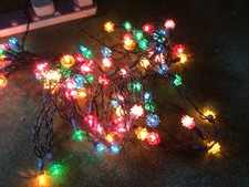 VINTAGE CHRISTMAS LIGHTS. ONE IS PIFCO?
