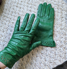 Ladies Vintage Brown Suede