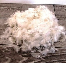 Feathers, 100% Natural/Ivory Washed Duck Feathers, Craft, Decoration, Filling 