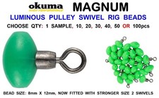 Luminous pulley swivel rig - swivel,
