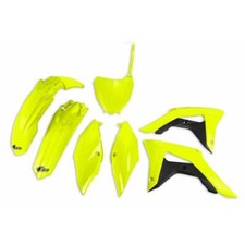 Honda Crf r 250 2018 - 2021 Crf r 450 2017 - 2020 Fluo Yellow UFO Plastic Kit