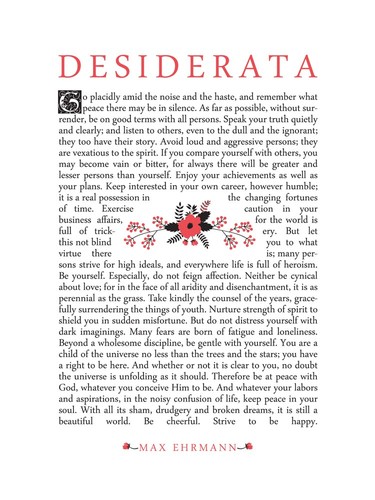 Wee blue coo desiderata - wee,