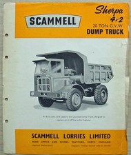 SCAMMELL SHERPA 4x2 20 TON GVW