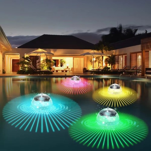Led solar floating lamp - floating,