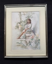 Vintage Framed Art Print of