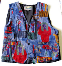 Mens Waistcoat with Colourful