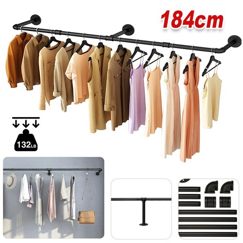 6ft clothes rail - rail, garment