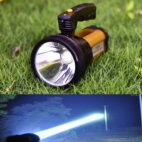 Super bright torch searchlight - super,