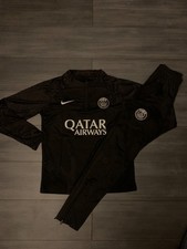 PSG Tracksuit Black Jordan x Qatar Airways 1/4 Zip Players Version Paris Saint-G