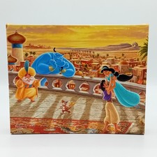 Thomas Kinkade Jasmine Dancing In The Desert Sunset Canvas Print 10x8 FLT30-DM