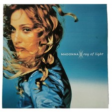 MADONNA Ray Of Light UK POSTER DISPLAY Flat Promo Rare In-Store Only 12" Mint