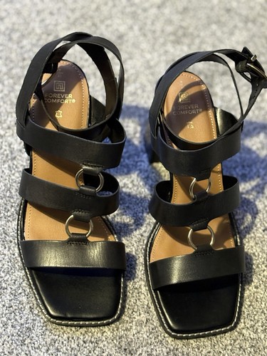 Ladies black leather - black,