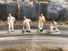 Painted Race Crew - White -