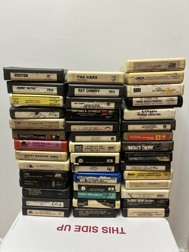 Eight track tape collection - 8,