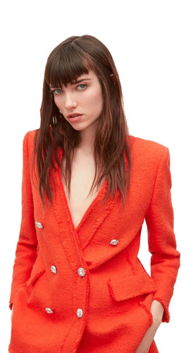 Zara women orange - orange, red