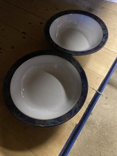 Denby baroque cereal bowls - cereal,
