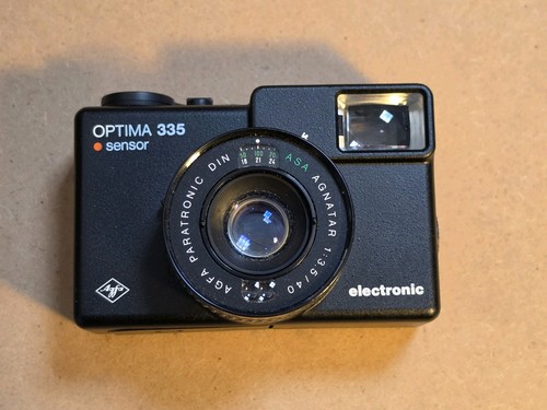 Agfa optima 335 - agfa, sensor