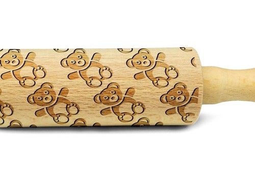 Engraved teddy bears - engraved, rolling