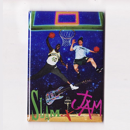 Shawn kemp slam jam poster - slam,