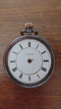Vintage J.F Wood Rochdale Antique Silver English Pocket Watch Chester 1901 A/F