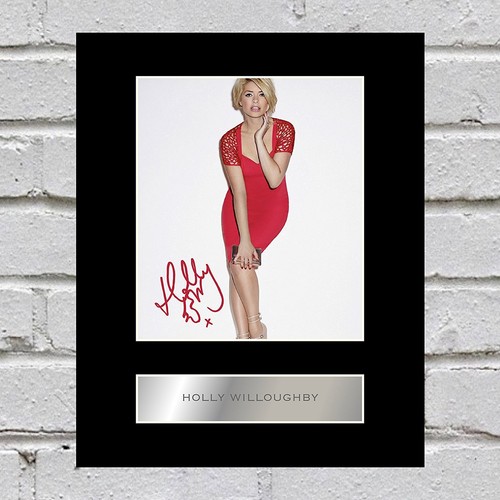 Holly willoughby signed - willoughby,