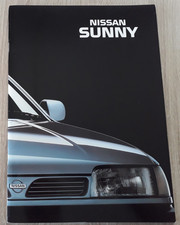 Nissan Sunny Range Brochure 1993 - L LX SLX SR GTI Saloon Hatchback Estate