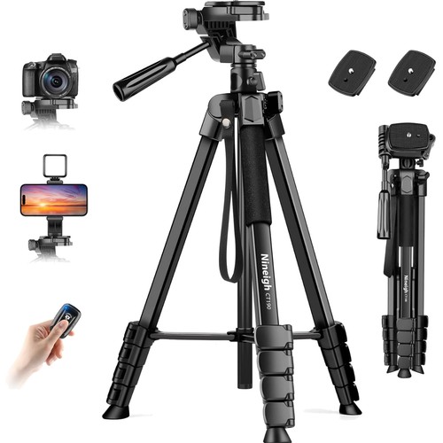 Lightweight camera tripod - 75'',