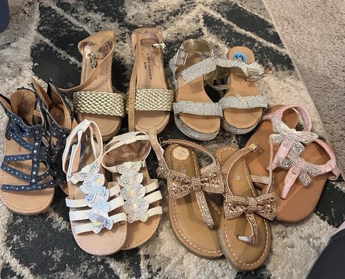 Girls 11c sandal bundle lot - 10-11c,