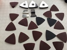 Multi Tool Sanding And Scraping Tool Used And New Makita Dewalt Milwaukee Bosch