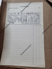 20 Vintage S.W. & I. Smith Animal Feed Manufacturer Statement Sheet c.1930s (2)