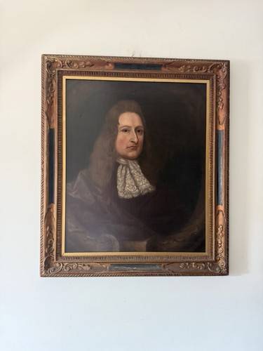 Large antique 17th century oil - antique,