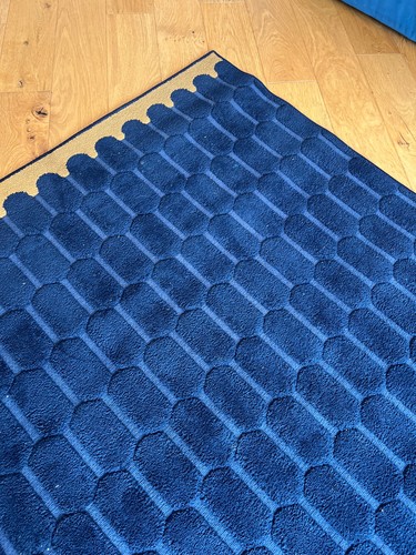 Ikea blue large rug - ikea, x