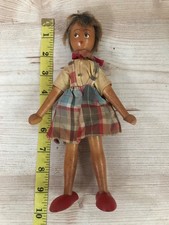 Polish Wooden Doll Vintage