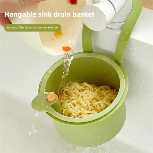 Sink hanging strainer basket - sink,