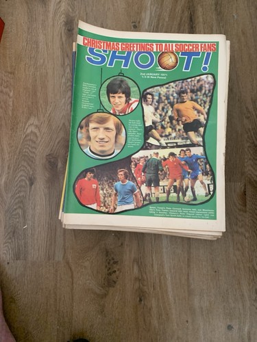 Shoot football magazines - shoot,